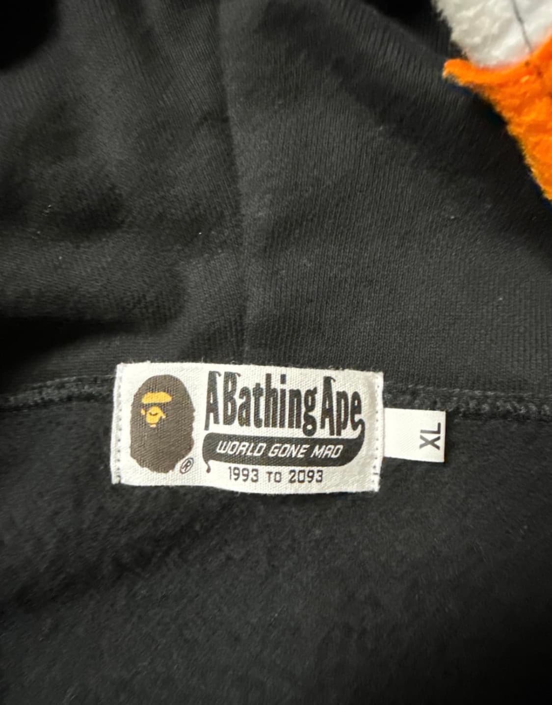 베이프 타이거 후드집업 블랙 [XL] 상품이미지2