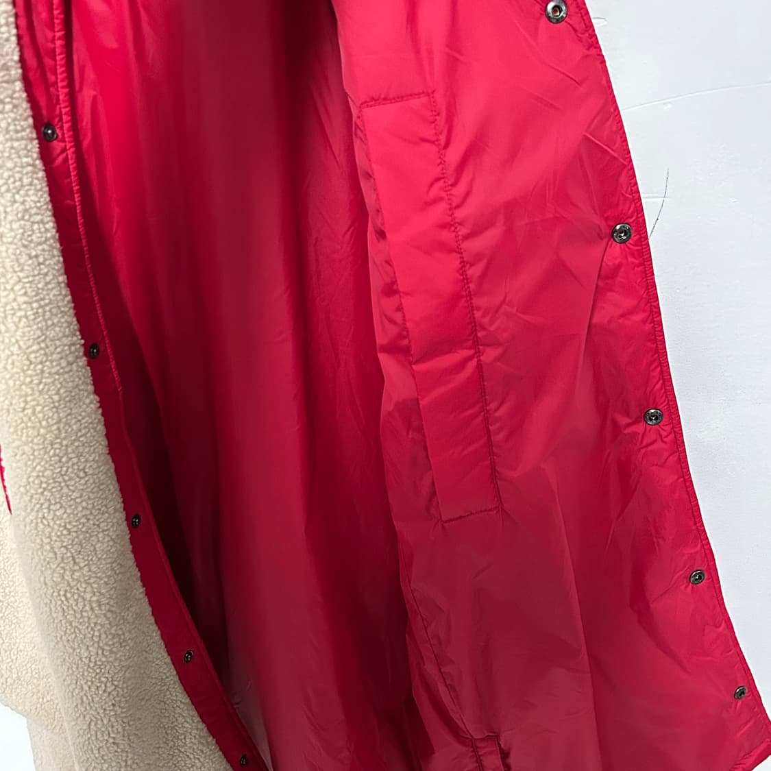 뉴발란스 N플립 벤치 코트 레드 (새상품) 상품이미지5