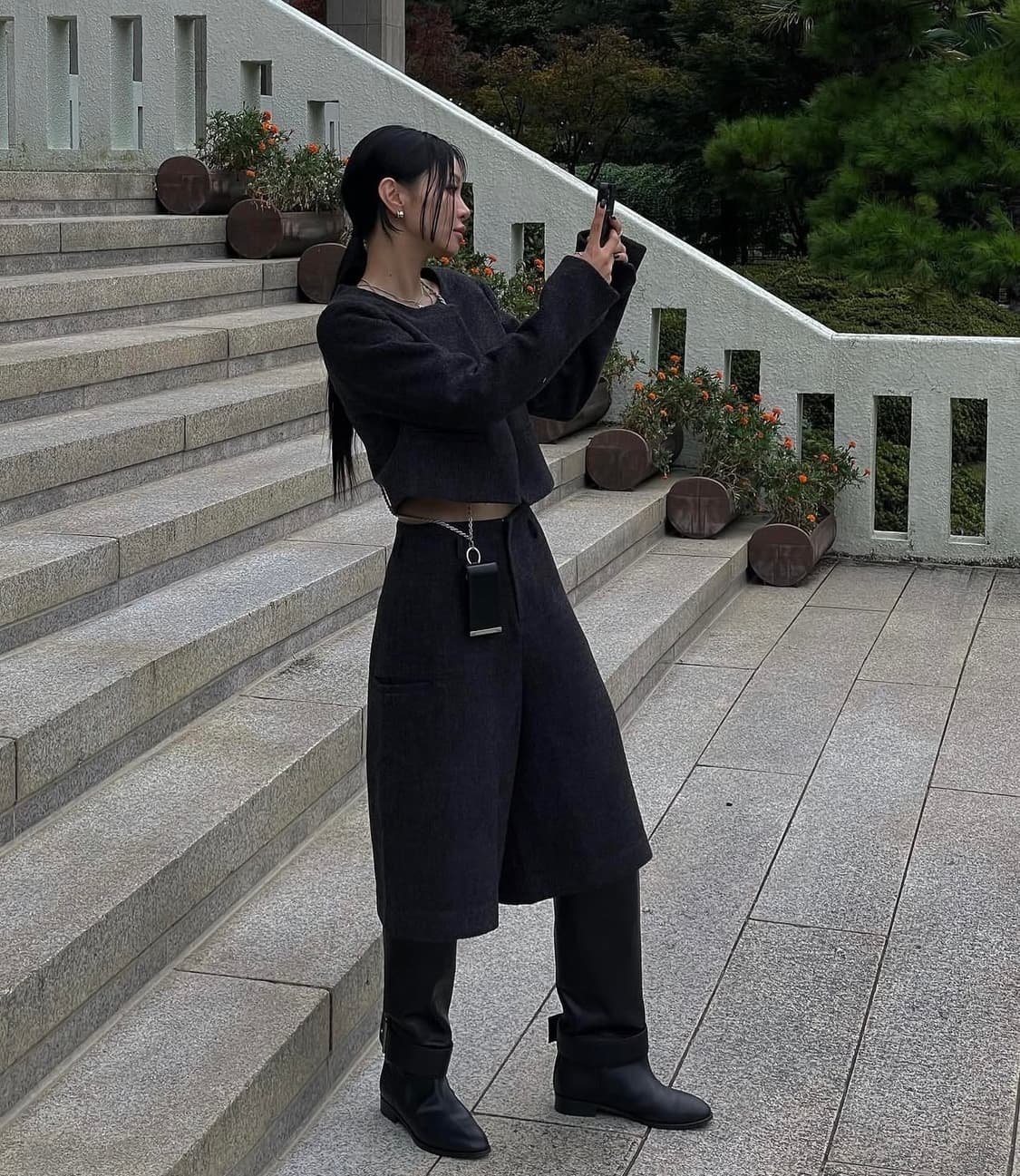 트리밍버드 트위드셋업 상품이미지1