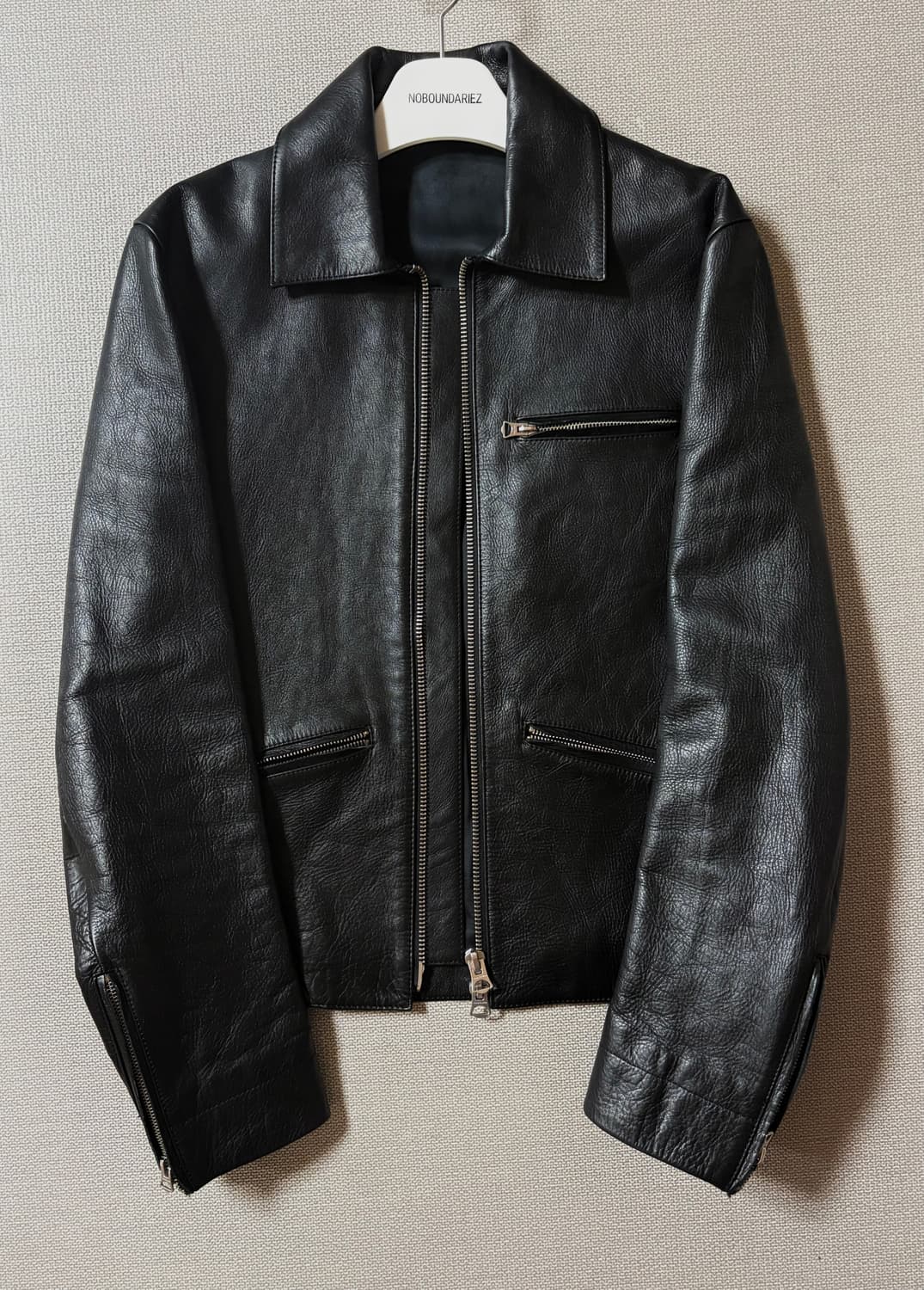 아크네 스튜디오 August 가죽 자켓 상품이미지1