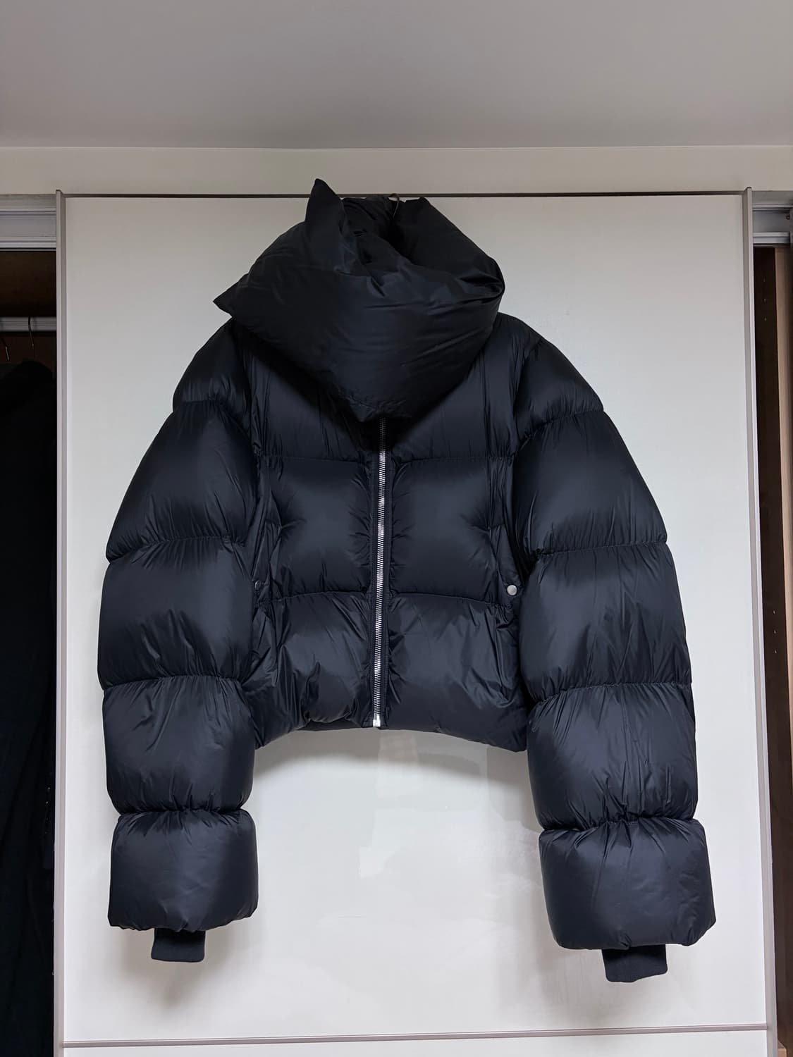 릭오웬스/Luxor 퍼널넥 패딩/ 블랙/ 48 상품이미지1