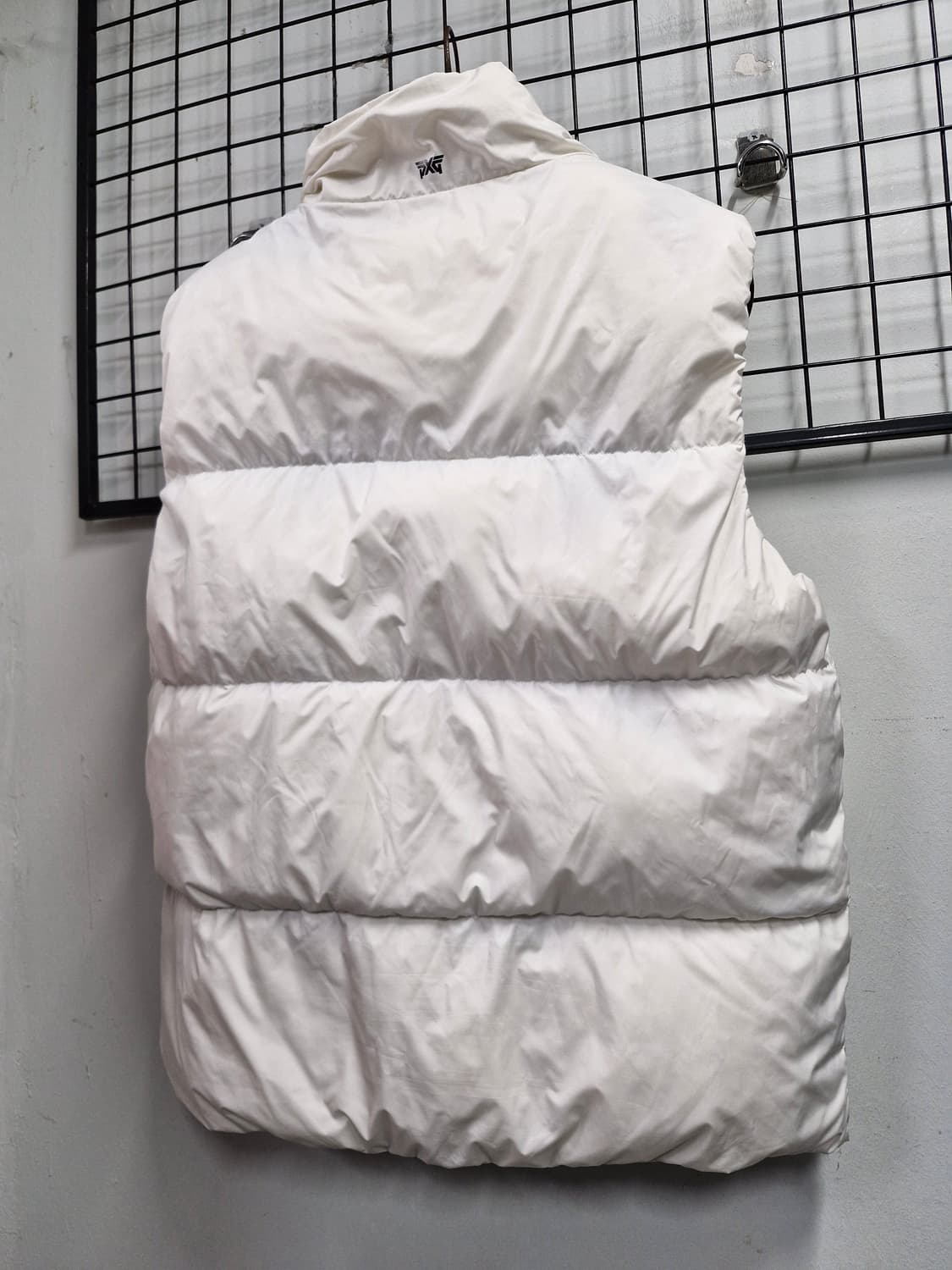 100L PXG 화이트 웰딩 다운 조끼 베스트. 상품이미지7