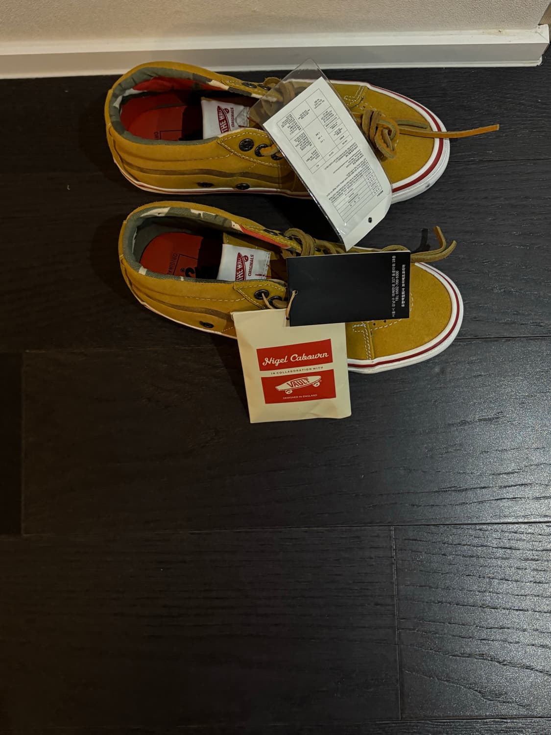 새상품) 반스 x 나이젤 카본 OG 스케이트 미드 LX 빈티지 스웨이드  상품이미지2