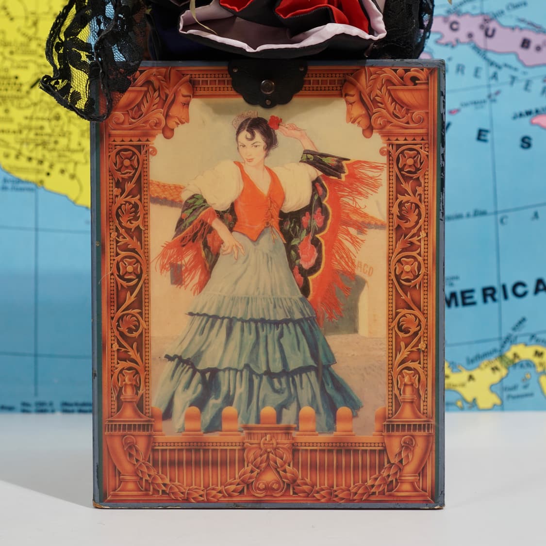 빈티지 소품 1989s 잭 인더 박스 한정판 오르골 상품이미지4