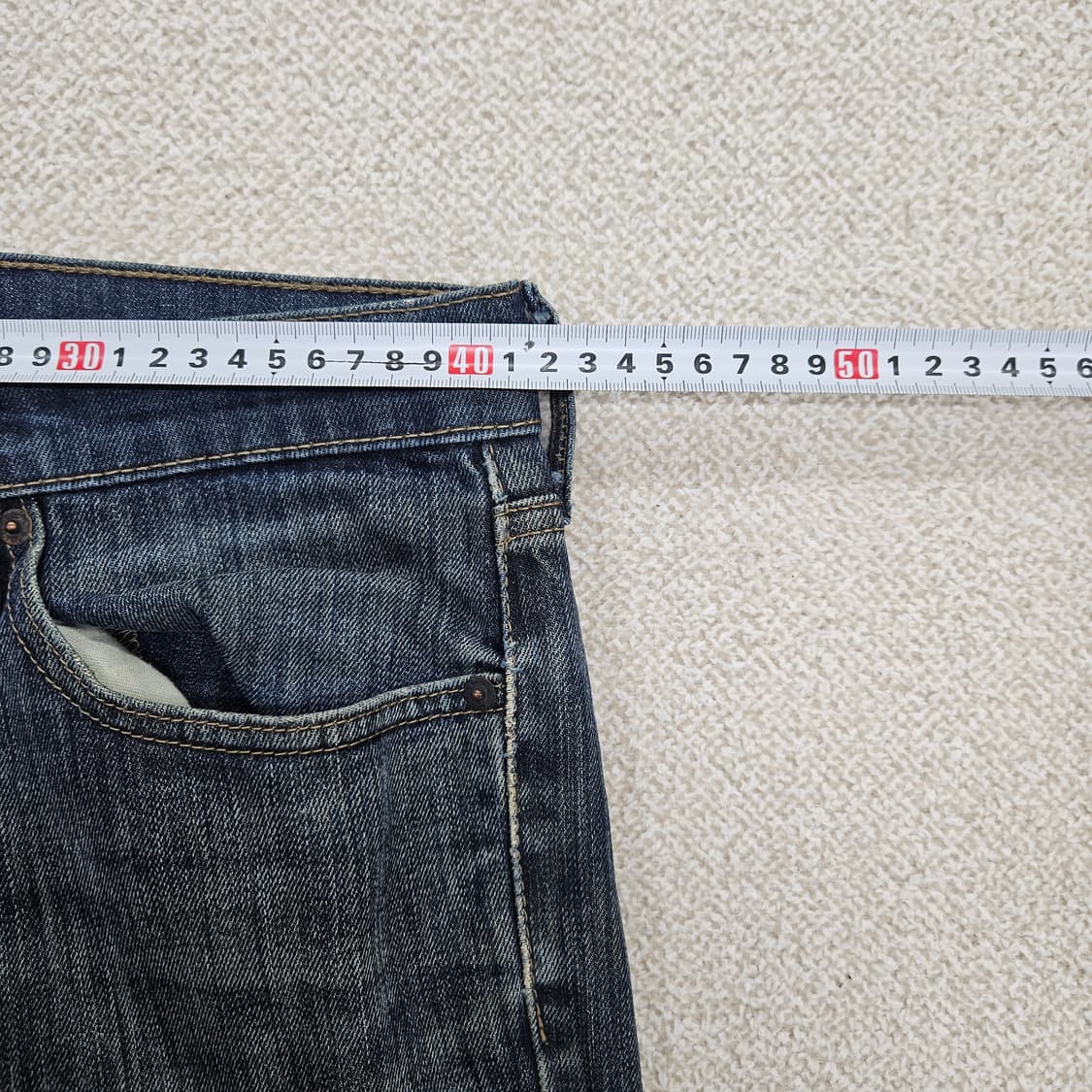[82-98] 리바이스 511 데님팬츠 진청 1210J1 상품이미지6