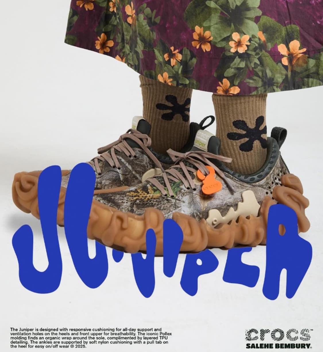 270 새제품) 크록스 x 살레헤 벰버리 폴렉스 주니퍼 멀티 상품이미지1