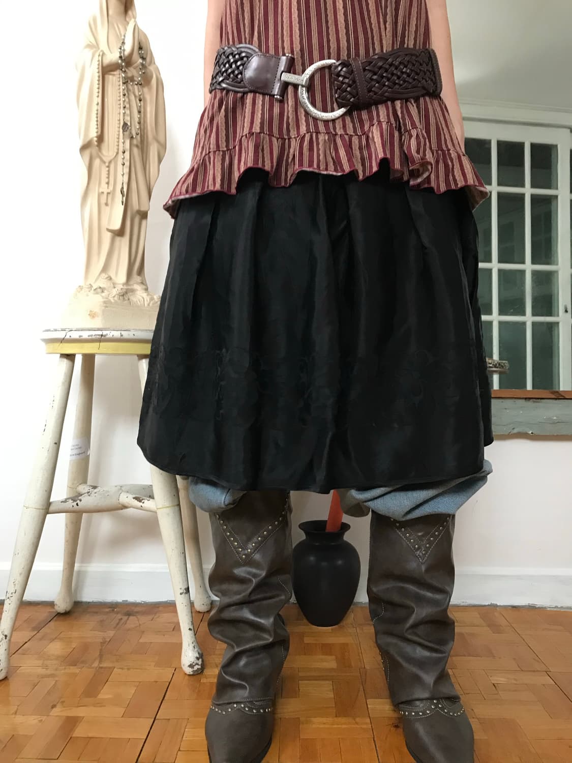 vintage pattern sleeveless 상품이미지7