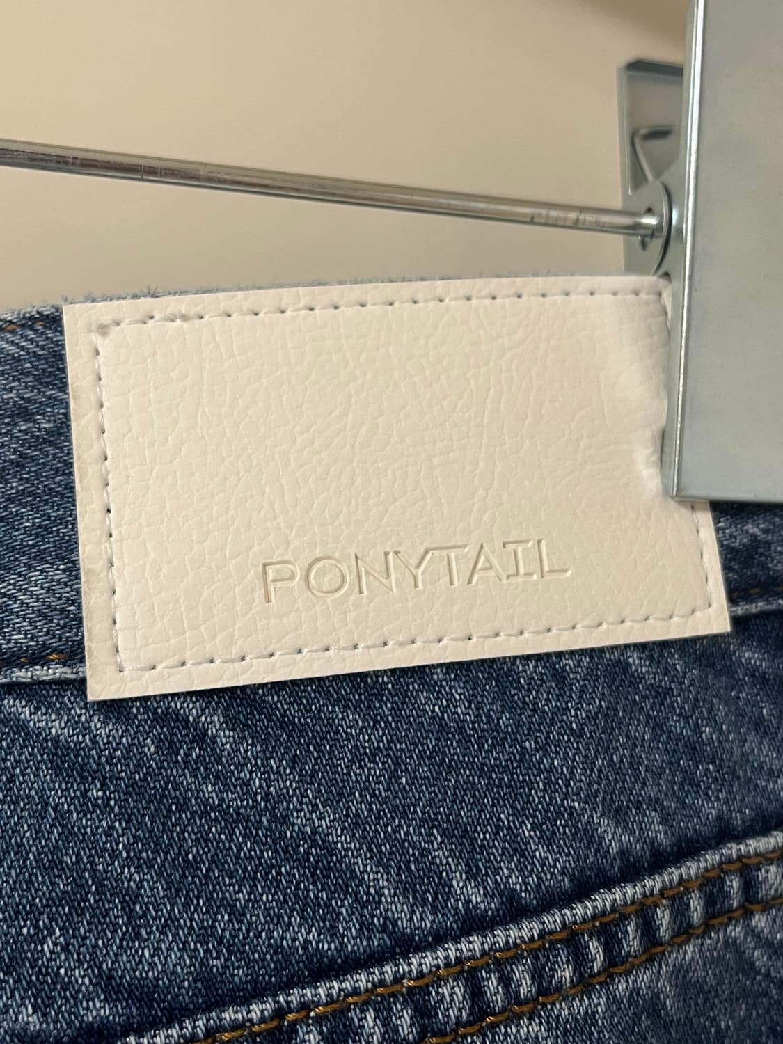 PONTAIL 포니테일 벨라 루즈핏진 미디엄블루 / S 상품이미지6