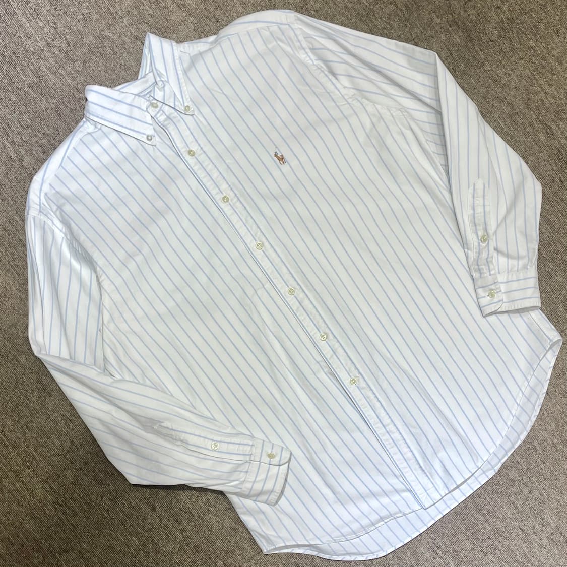 (M) POLO 폴로 랄프로렌 스트라이프 셔츠 블레이크 상품이미지1