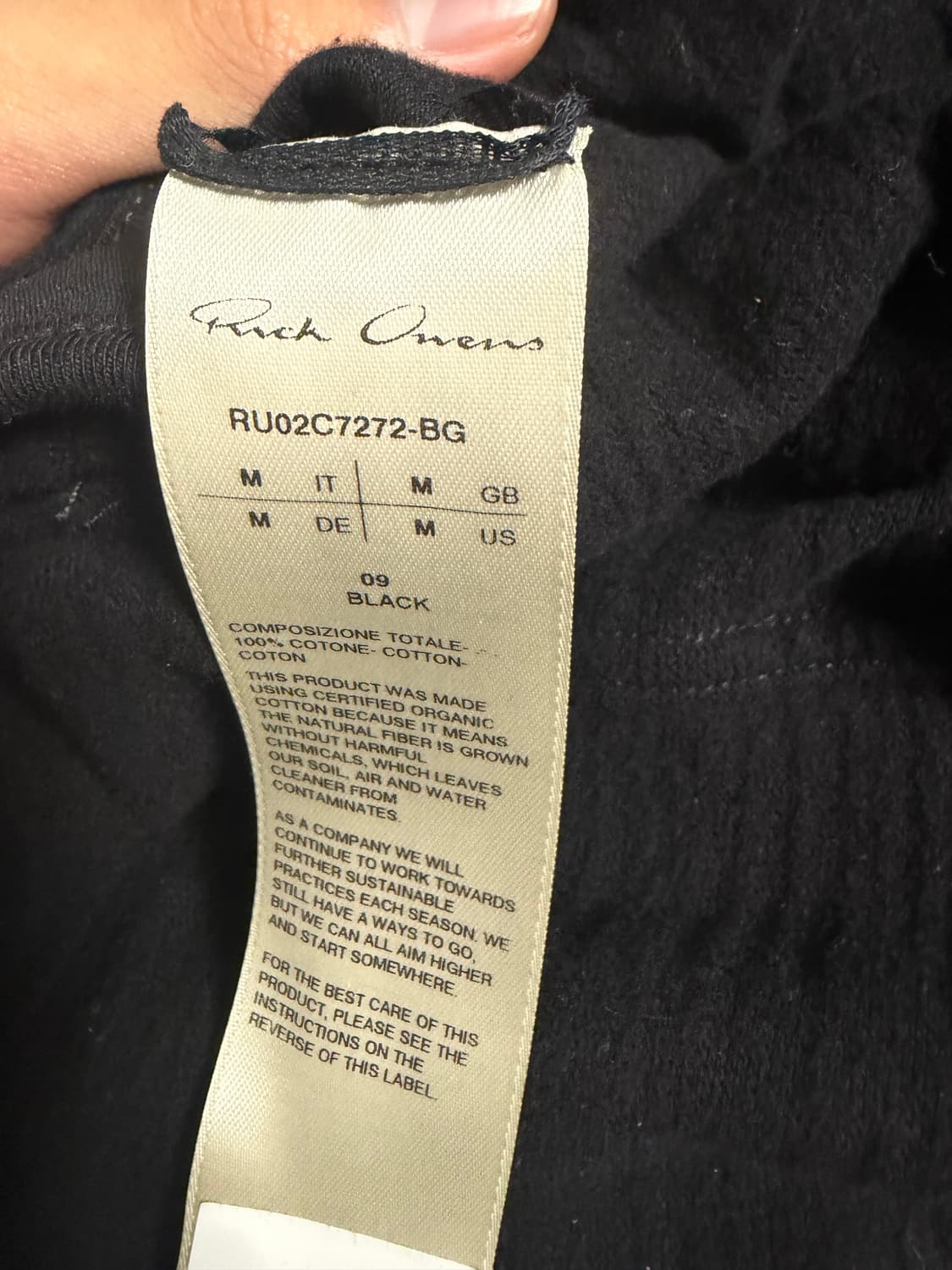 Rick owens 사이드집업  23fw 상품이미지4