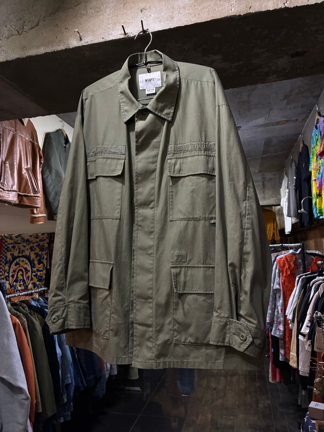 Wtaps 더블탭스 포플린 정글 퍼티그자켓 4 상품이미지1