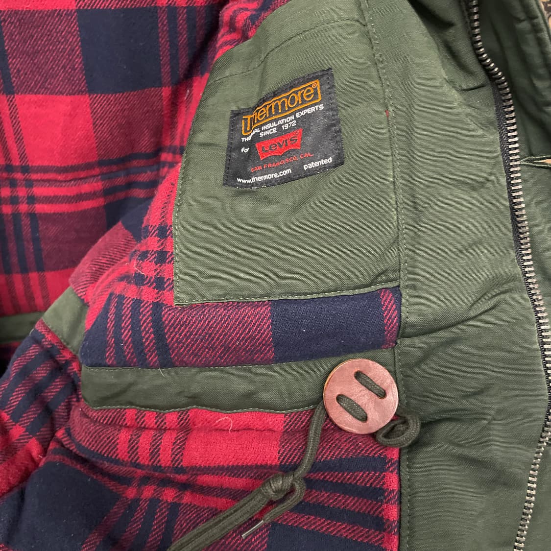 리바이스 덕 다운 시어링 야상 자켓 파카 상품이미지10