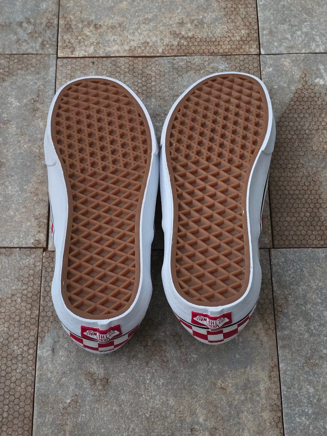 (240)반스 슬립온 138 레드 체커보드 상품이미지10