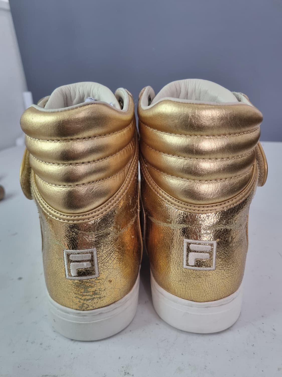 270 휠라 빅뱅 골드 하이탑 상품이미지4