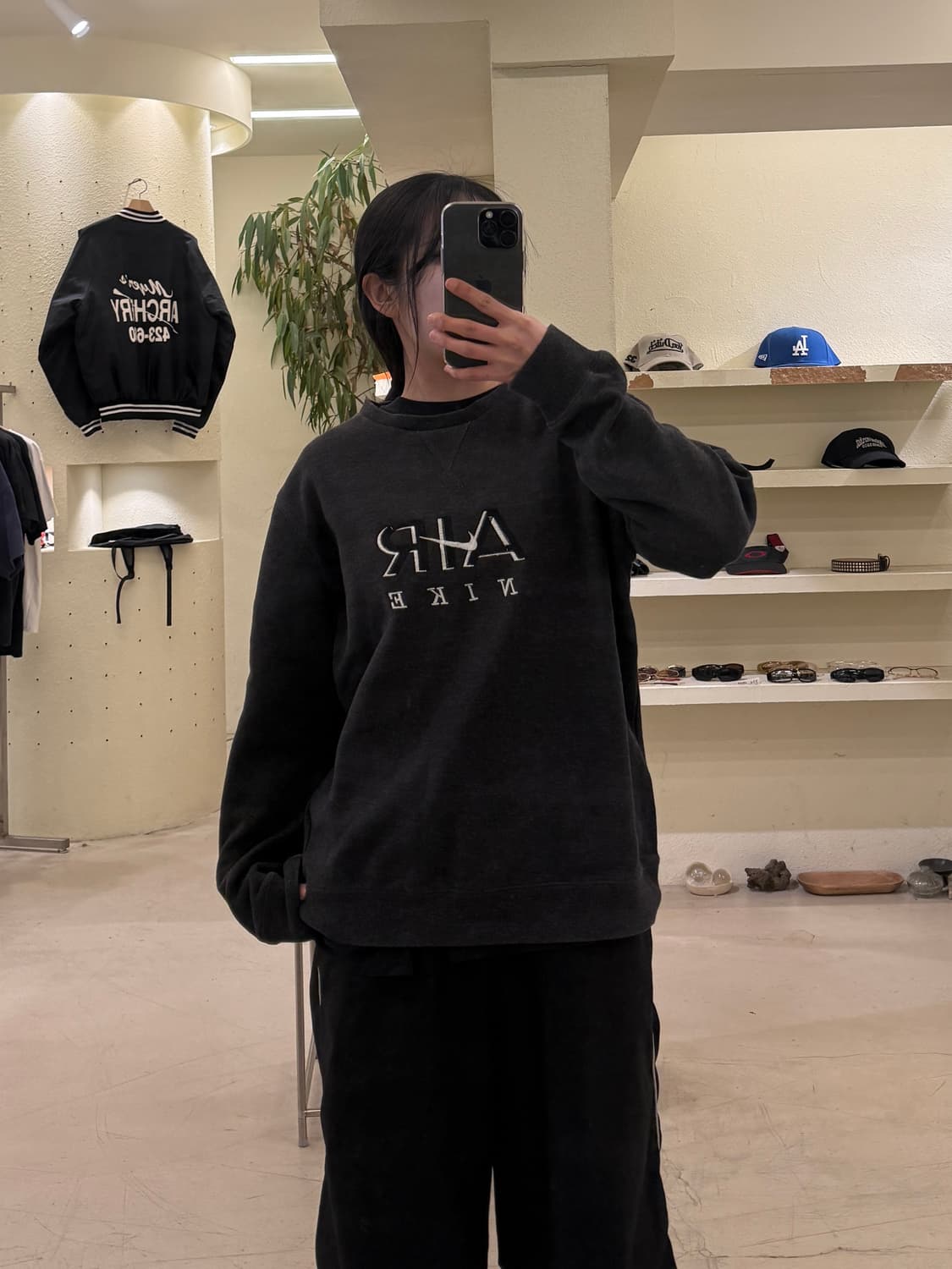 나이키 에어 로고 크루넥 맨투맨 U536 상품이미지1