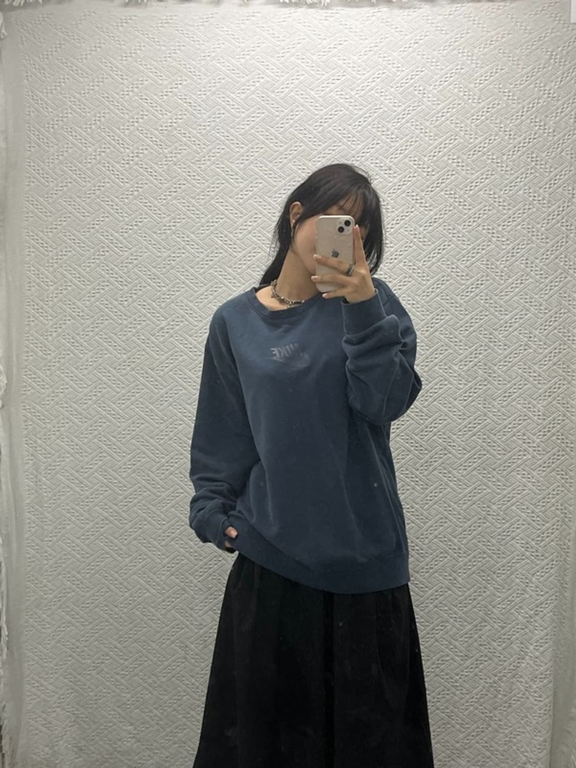 나이키 베이직 오버핏 스웻셔츠 맨투맨 XXL C06495 상품이미지1