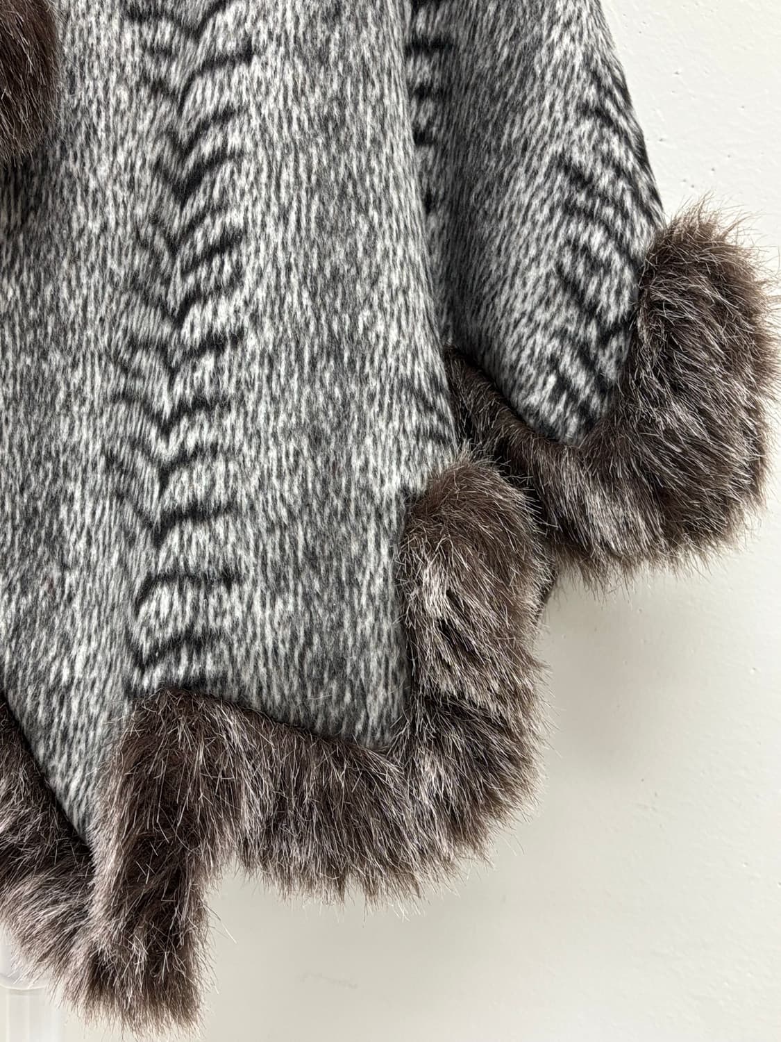 빈티지 판쵸 케이프 망토 상품이미지7