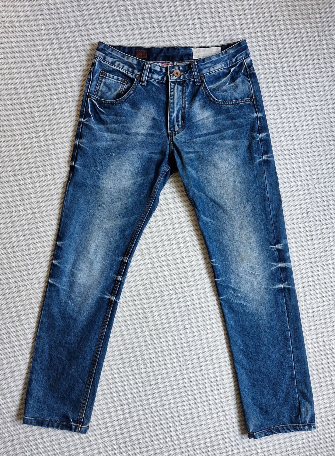 에비수 빈티지 워싱 데님팬츠 31 상품이미지1