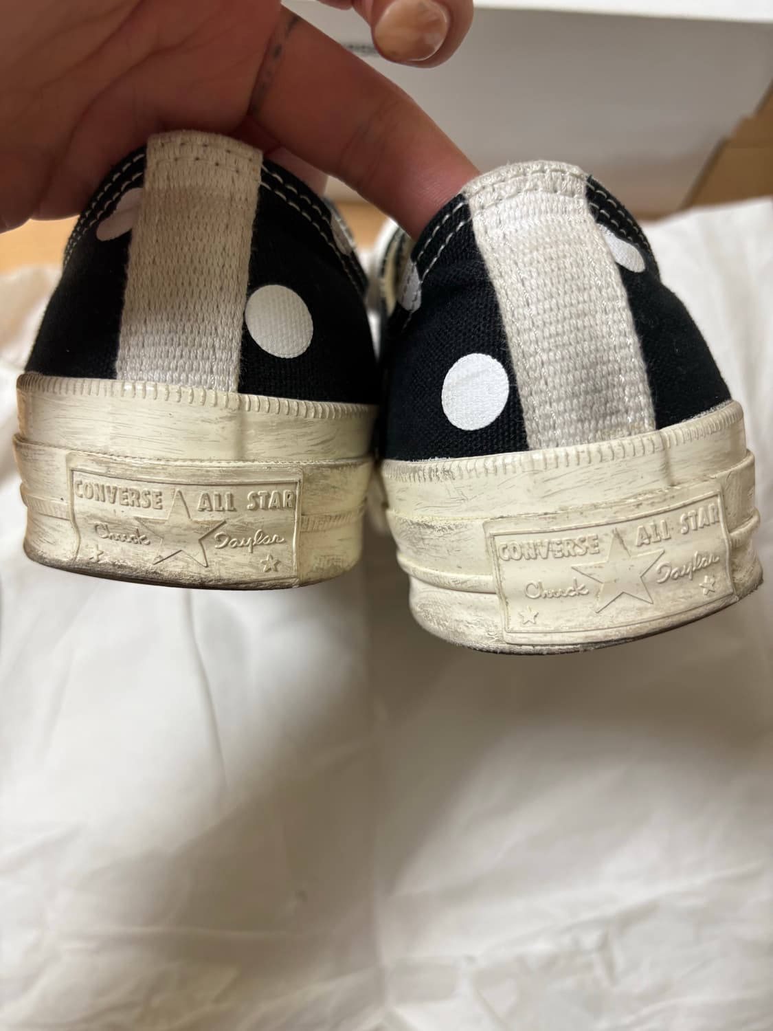 꼼데가르송 폴카닷 컨버스 245 상품이미지5