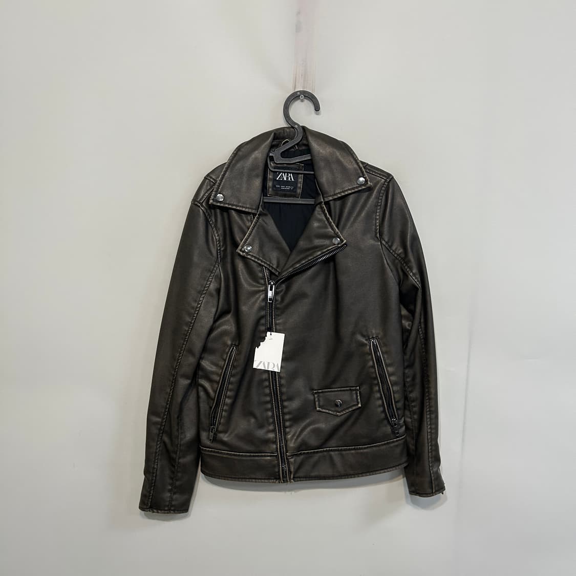 자라 남성 라이더 자켓 새상품 S  상품이미지1