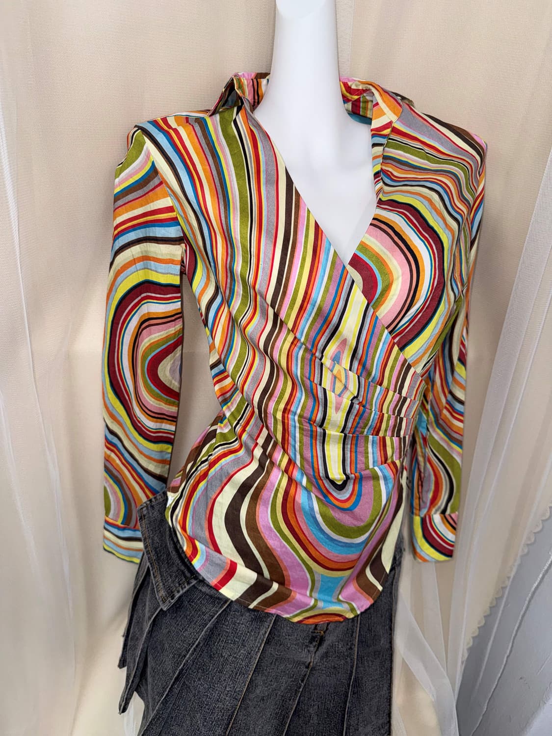  Paul Smith 폴스미스 블랙라벨 멅티 컬러 셔츠 상품이미지2