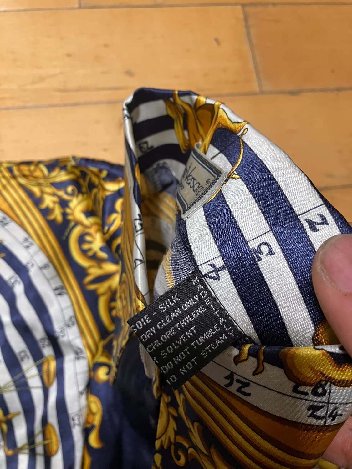 Gianni Versace 베르사체 앤티크 바로크패턴 셔츠 100-105 상품이미지5