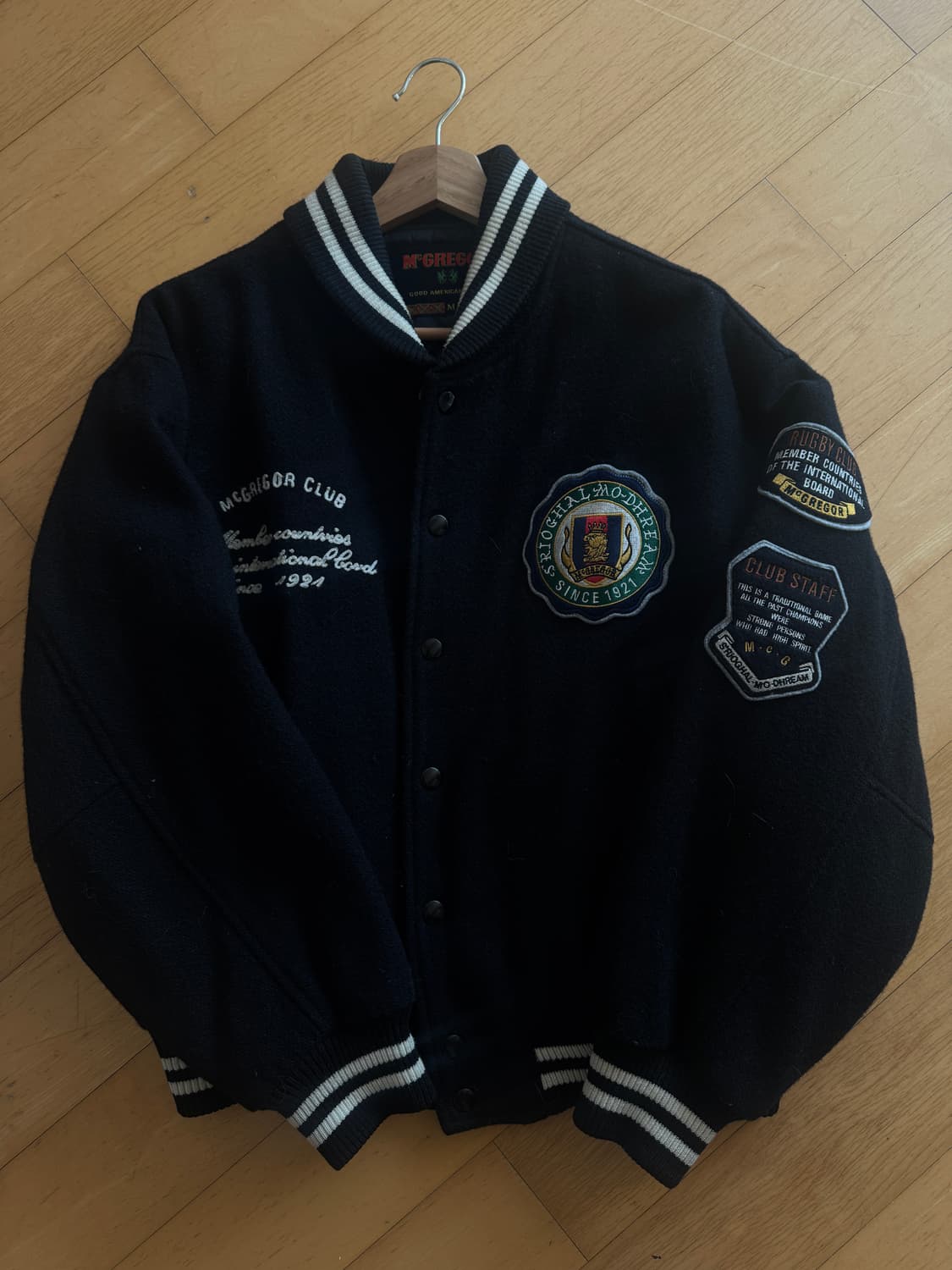 맥그리거 오리지날 일본판 울 바시티 자켓 M 상품이미지1