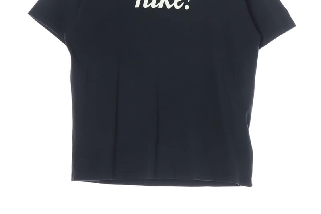 나이키 필기체 로고 블랙 반팔 티셔츠 XL 상품이미지4