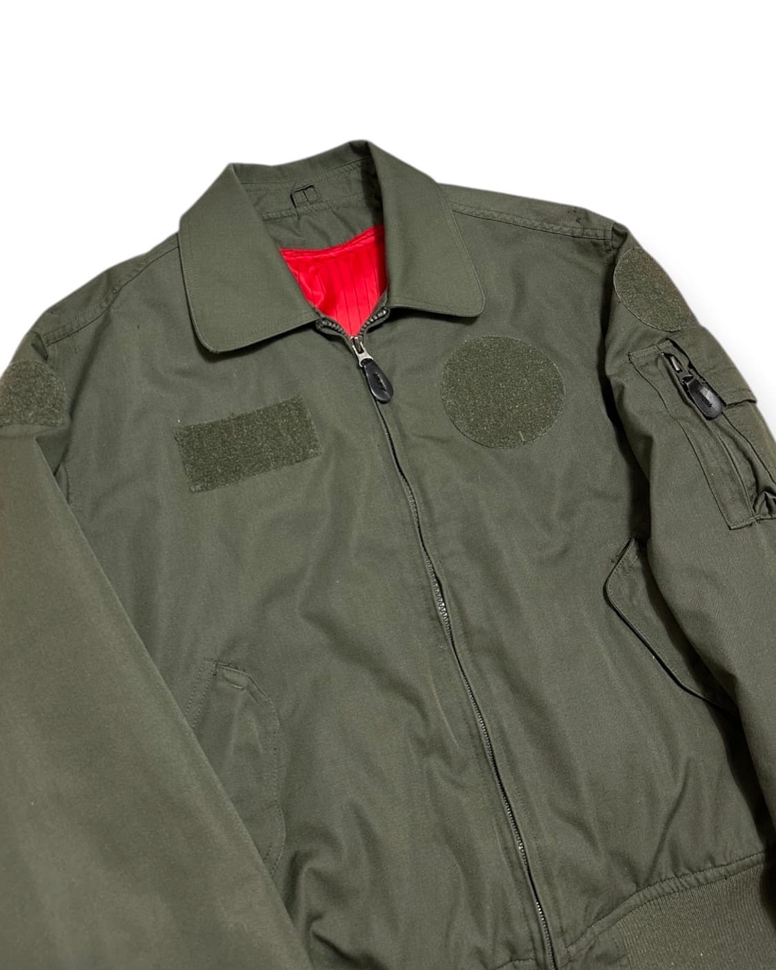 군용 공군 카키 항공점퍼 ma1 상품이미지4