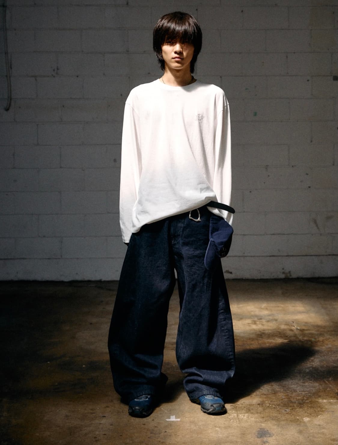 해칭룸 와이드 커브진 인디고 2사이즈 상품이미지4