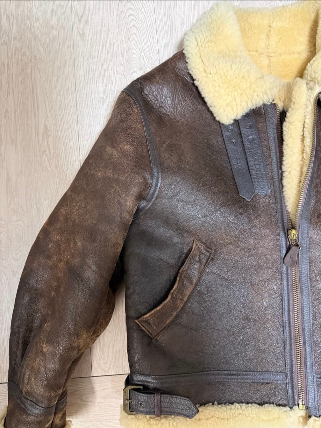 아비렉스 b-3 무스탕 46사이즈 상품이미지7