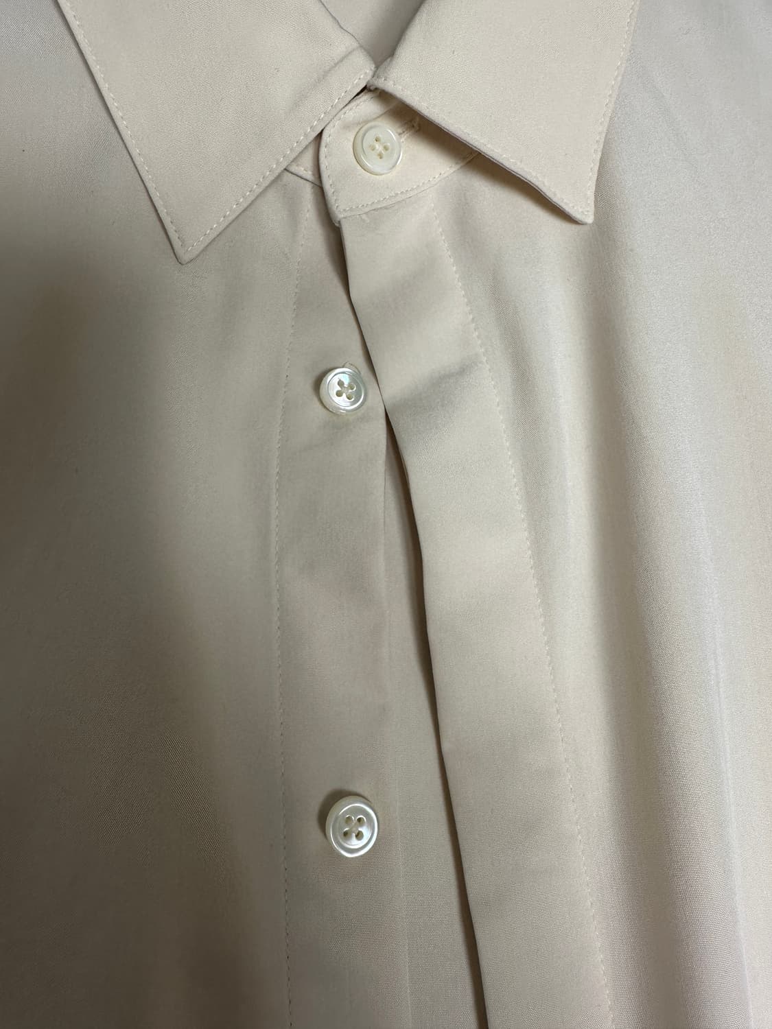 알레그리 아이보리 셔츠M(100-105)(택있음) 상품이미지7