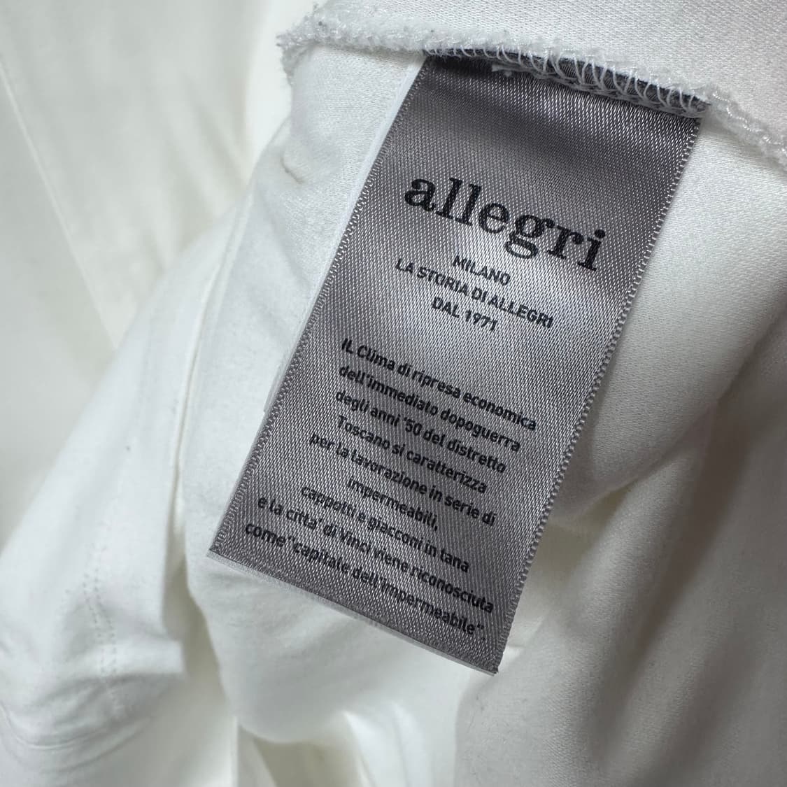 allegri 알레그리 레이어드 루즈핏 긴팔 티셔츠 M(100) J33 상품이미지8