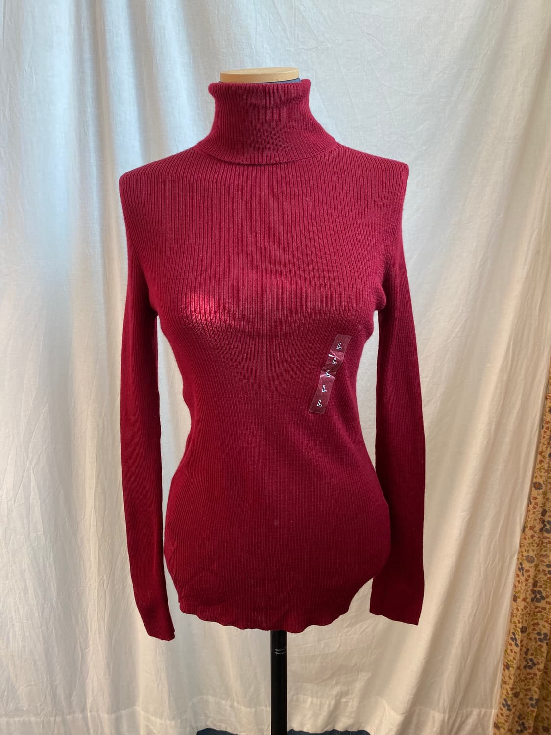 UNIQLO 울100% 터틀넥니트(L/새상품) 상품이미지1