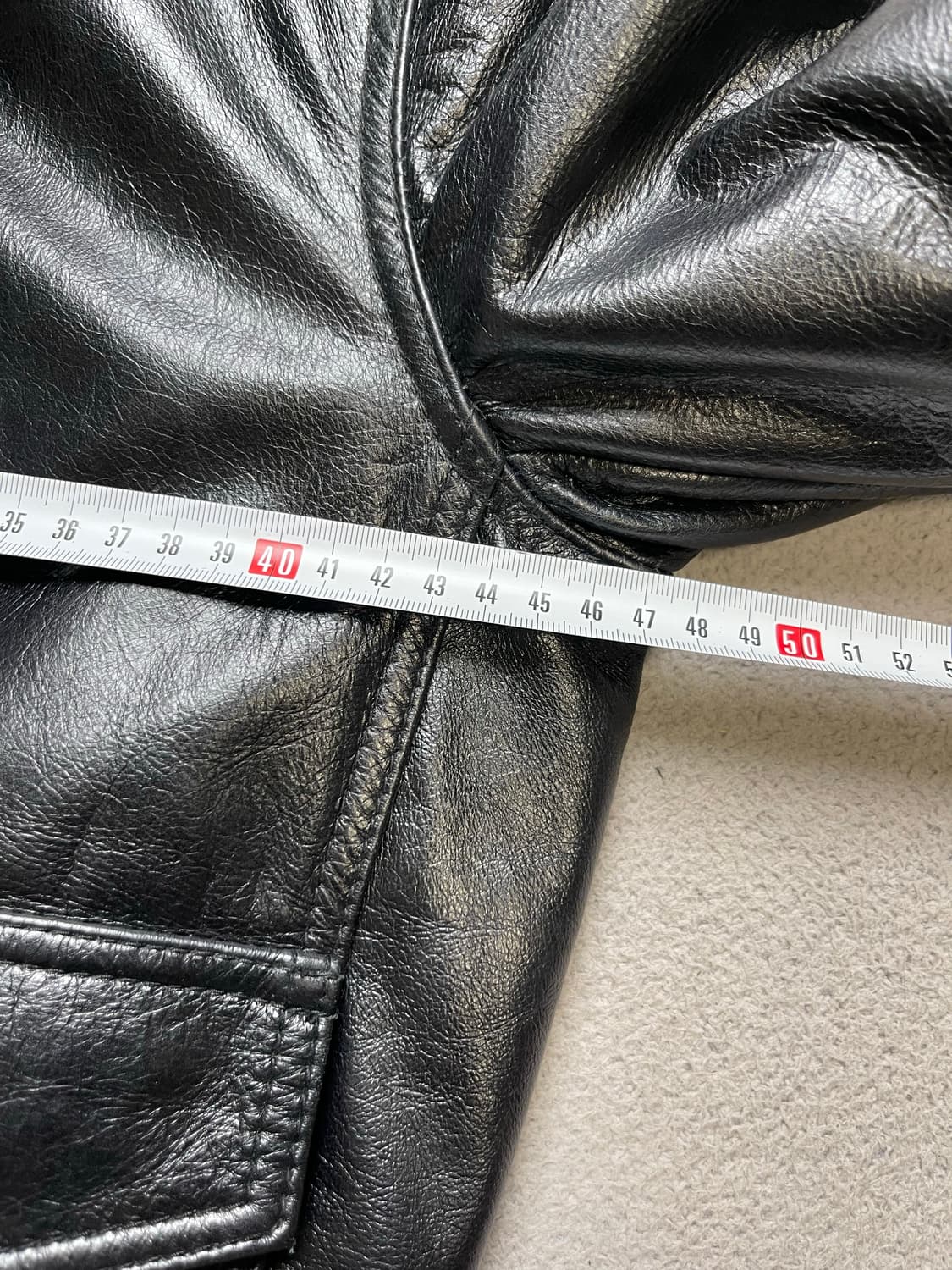 [46] THEPARTMENT 소가죽자켓 - 라이더자켓  상품이미지5