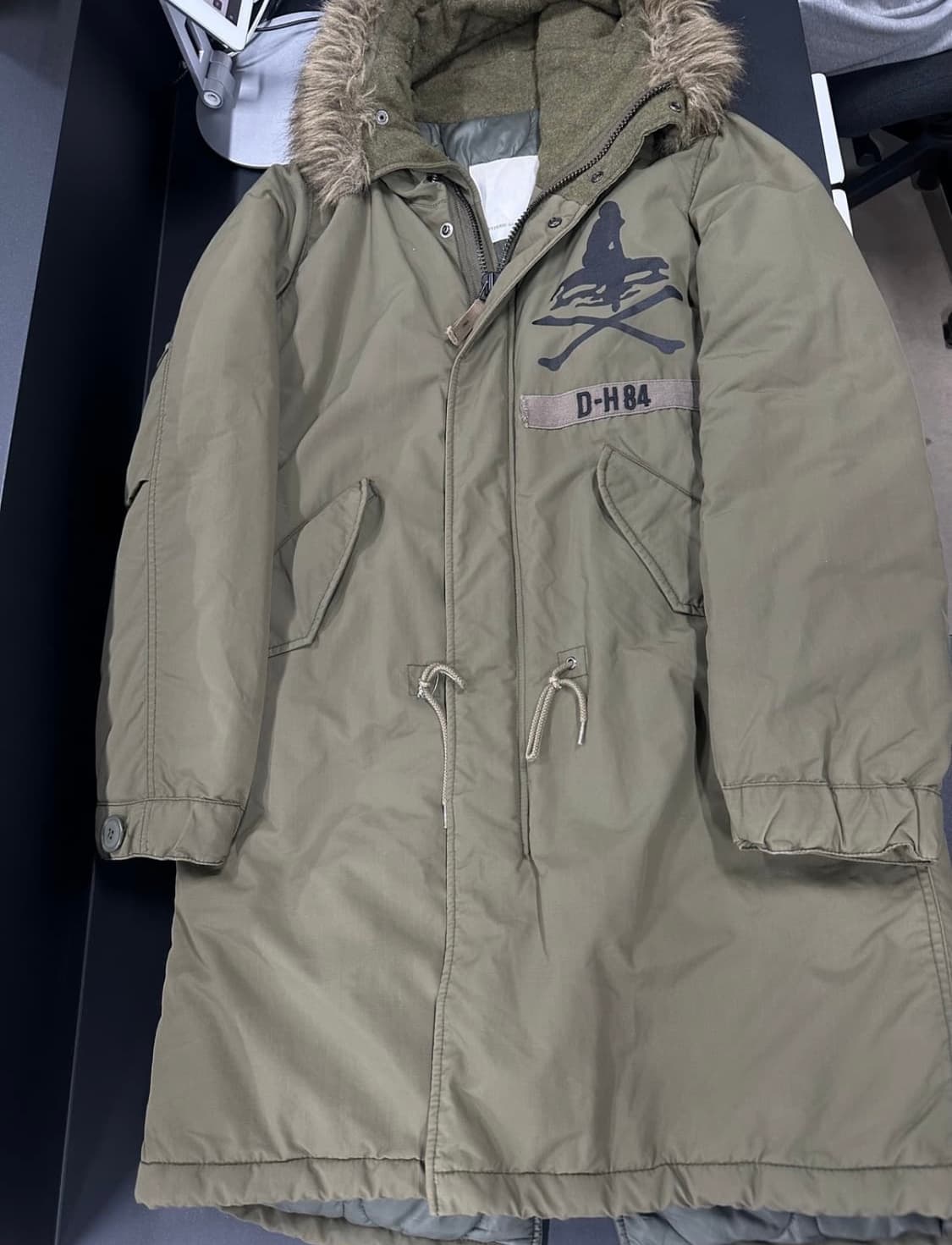 히스테릭 글래머 n-3B 모티브 패딩자켓 상품이미지3