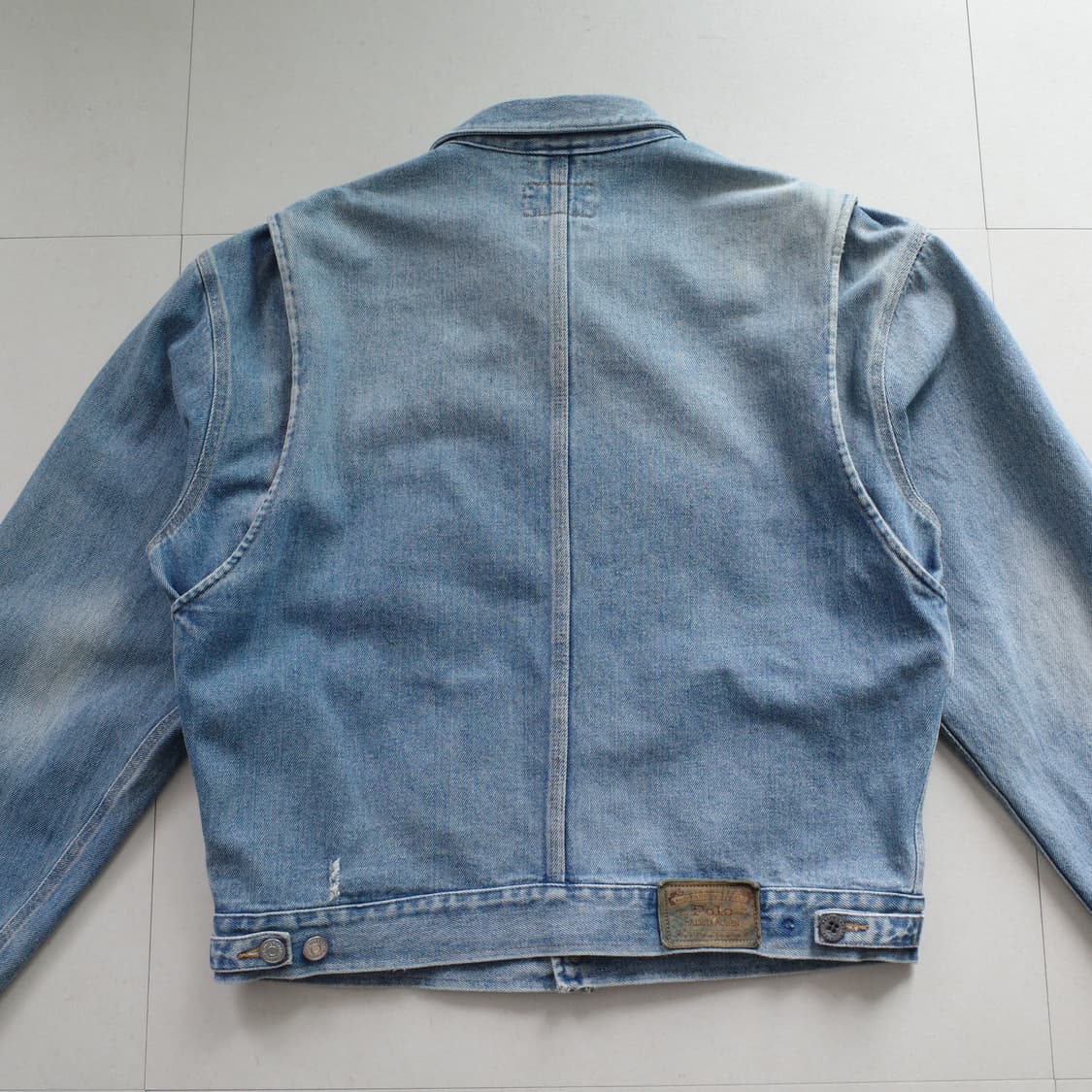 90s 폴로 랄프로렌 MADE IN USA 데님 트러커 자켓 상품이미지7