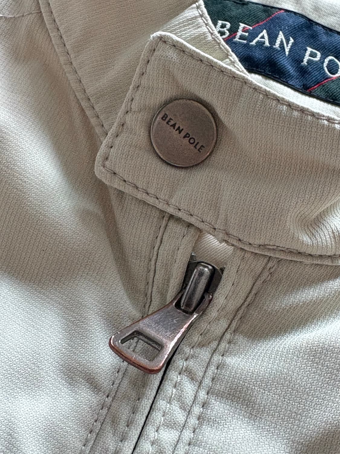 빈폴 베이지 봄버 자켓 상품이미지3