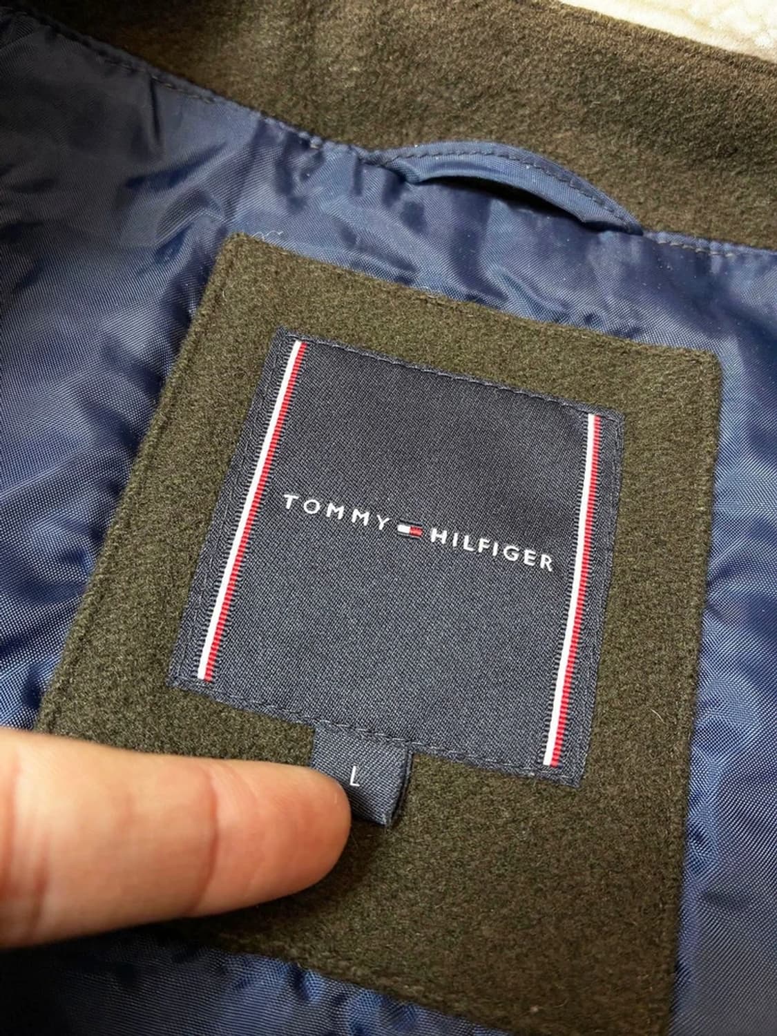 타미힐피거 18ss 울 봄버 하이넥 블루종 자켓 PN7216 상품이미지8