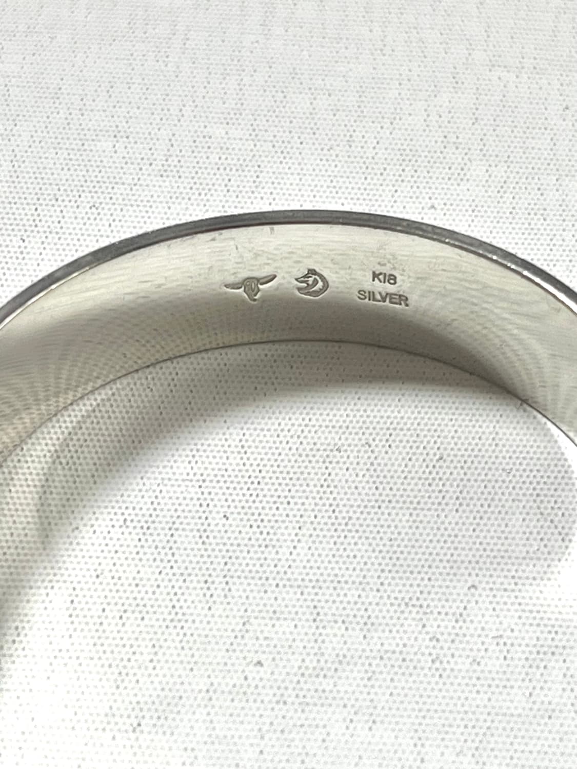 (M)타디킹 플랫 K18 뱅글(팔찌) 상품이미지3