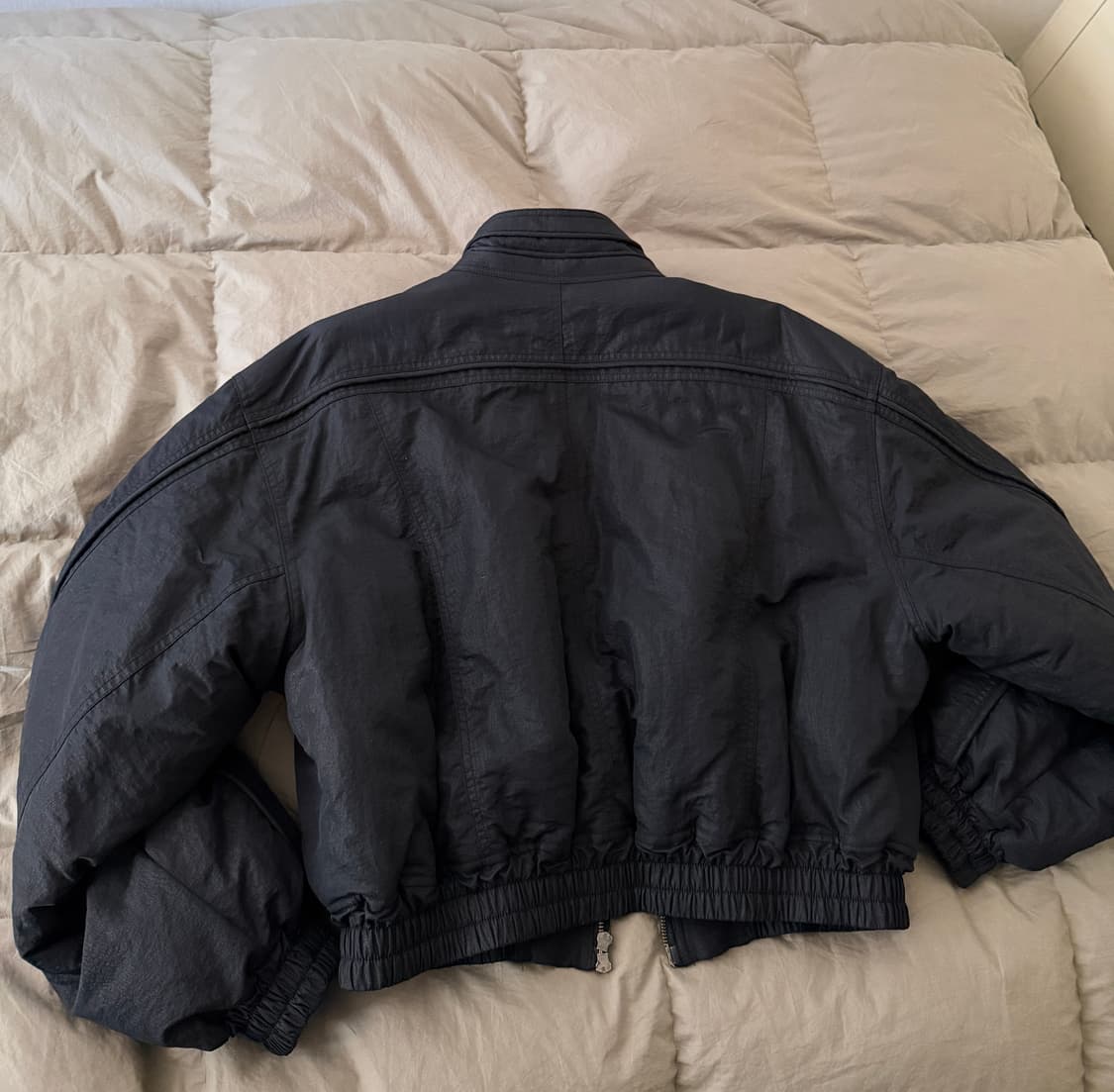 엘무드 벌키 크롭 봄버자켓 48 상품이미지3