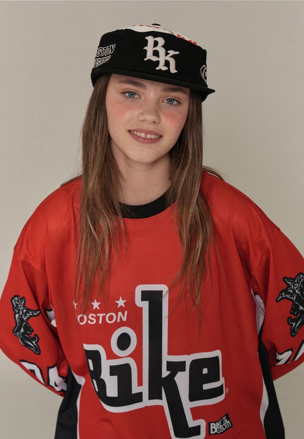 [새제품] BIKE BK로고 필박스 햇 - 블랙 상품이미지2