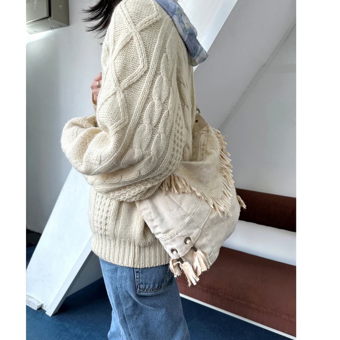 Native design hobo bag 상품이미지2