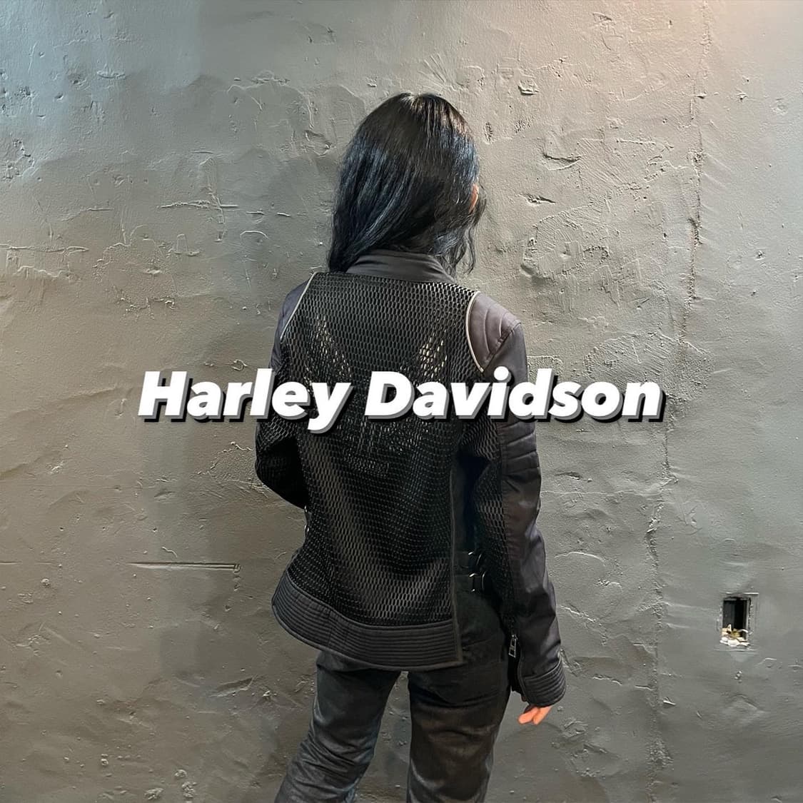 할리데이비슨 매쉬 레이어드 바이커자켓 상품이미지1