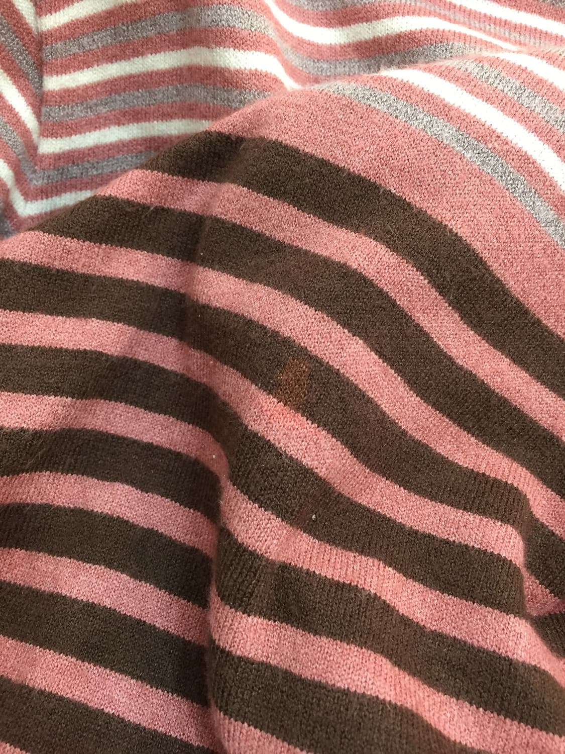 빈티지 딸기초코 반폴라 니트 상품이미지4