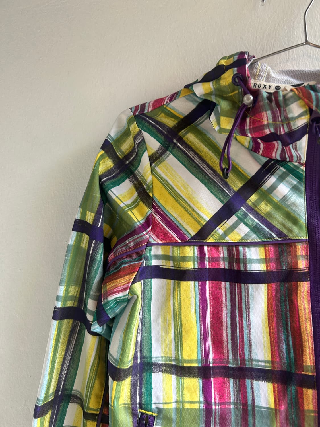 체크 바람막이  상품이미지3