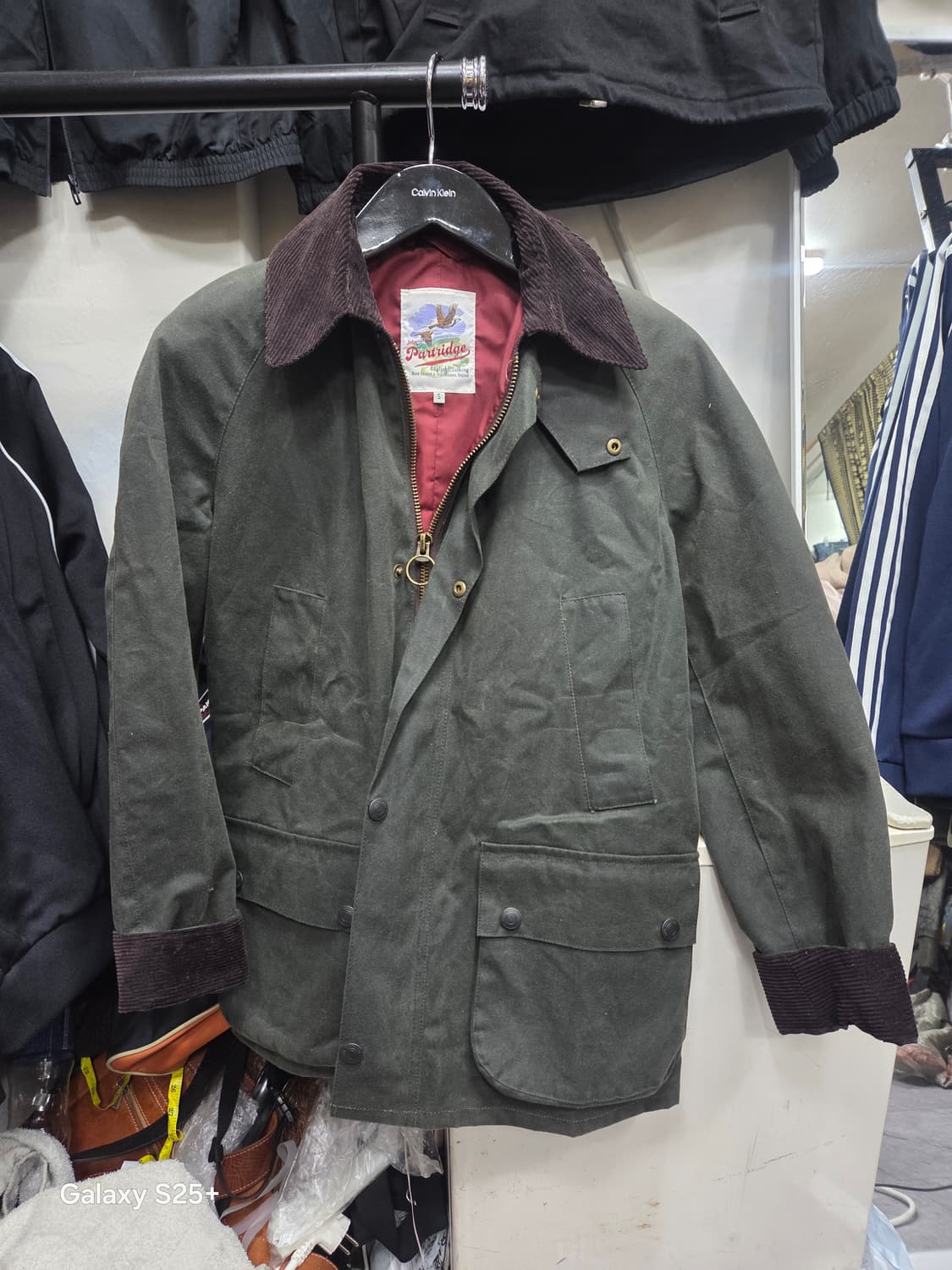 존   파드리지   왁스 자켓 상품이미지1