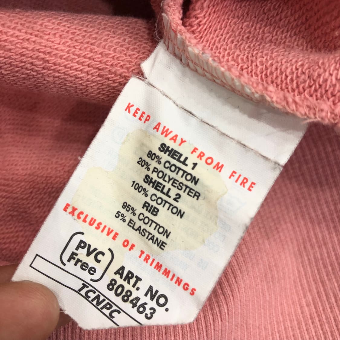 푸마 딸기우유 핑크 스웻 져지 트랙탑 상품이미지6