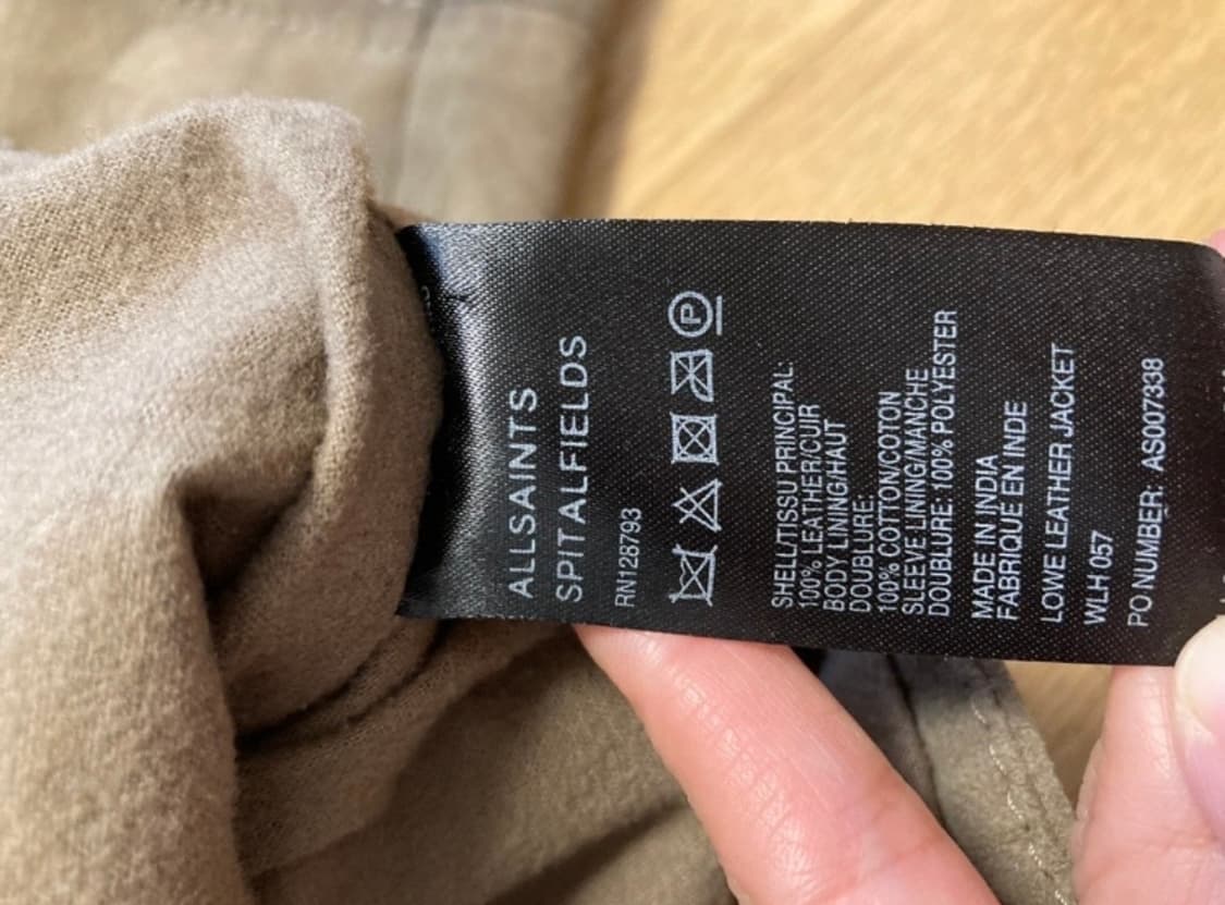 올세인츠 스웨이드 자켓 상품이미지6