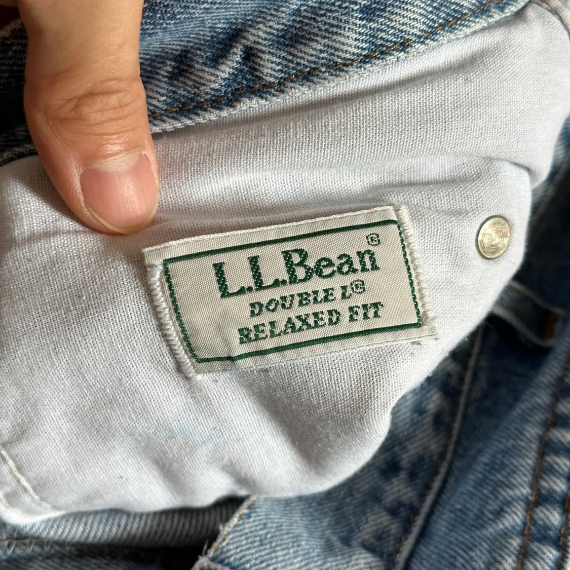 L.L. Bean USA made denim pants 상품이미지8